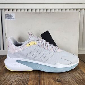 Adidas Bounce Alphaedge+ IF7286 Womens Size 8.5 Gray Pink Running Sneakers Shoes
